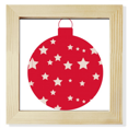 thumbnail image 1 of mas Star Red Festival Square Picture Frame Wall Tabletop Display, 1 of 3