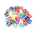 thumbnail image 1 of CooBigo 25 piezas 1 "(25 mm) Correas de plástico Triglides Slides Hebilla FLC079 (Mix-s), 1 of 4