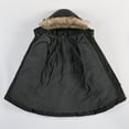 thumbnail image 6 of LWNYDPLSD Girls Jacket 5t Winter Coat Kids Toddler Girls Winter Oversized Hoodies for Girls Toddler Shirts Girls 2t Baby Girl Outfits 0-3 Months 24, Black 4 Years, 6 of 9