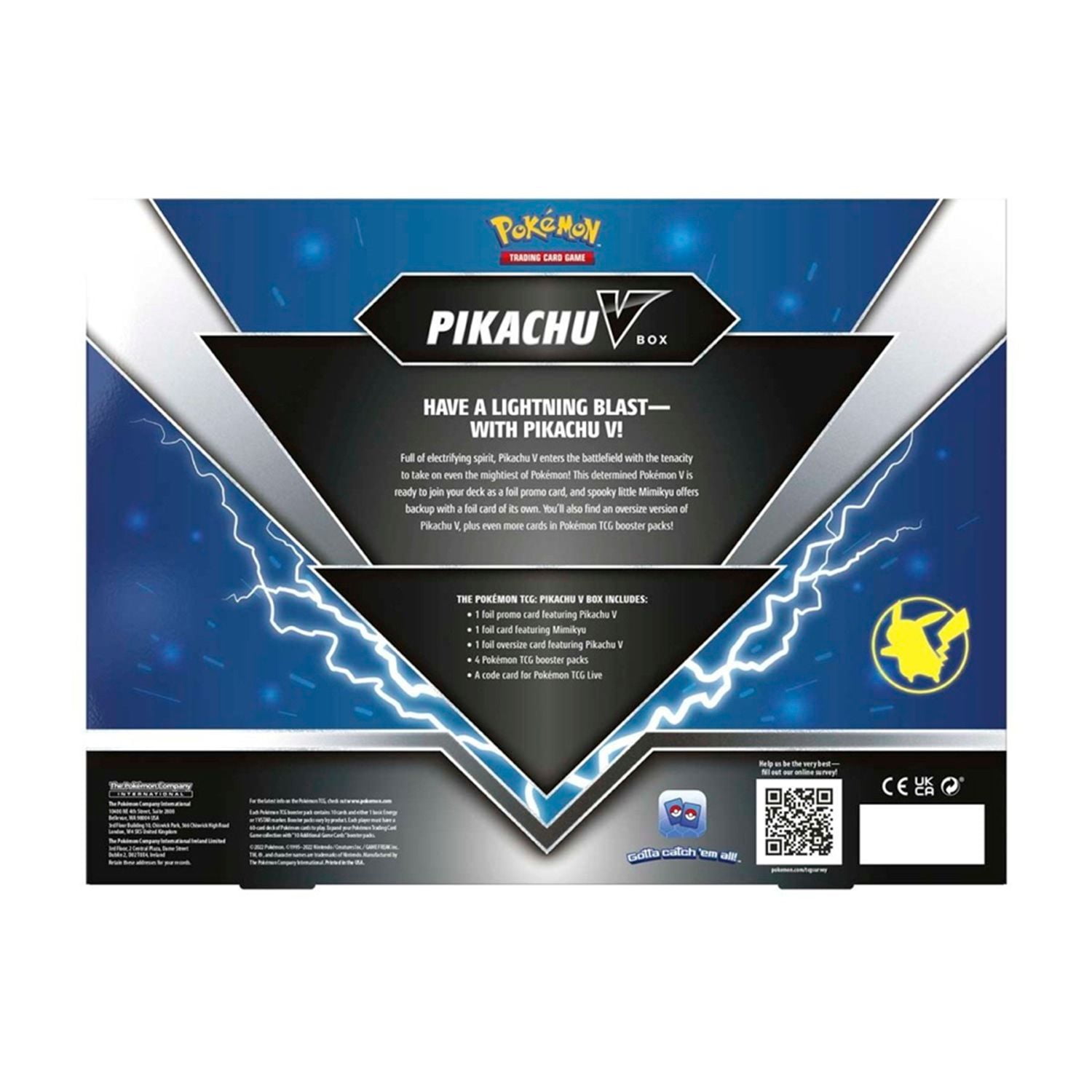 Pokemon Cards: Pikachu V Box