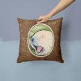 thumbnail image 2 of Carolines Treasures SS8717PW1414 Golden Retriever Fabric Decorative Pillow, 14Hx14W, multicolor, 2 of 4