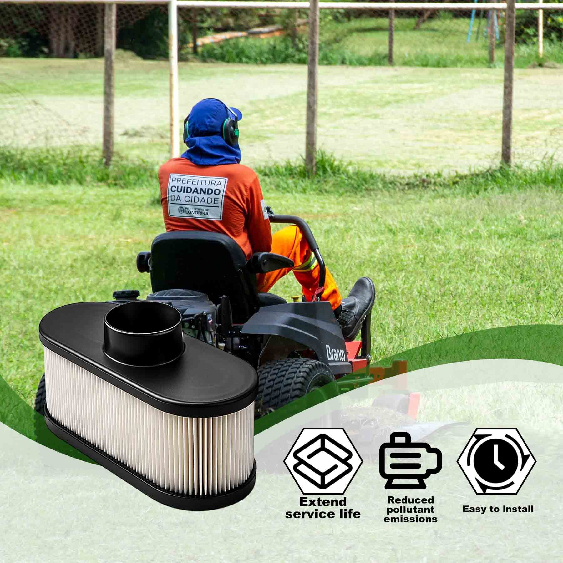 FR691V Tune Up Kit for Kawasaki 4-Stroke Engines Lawn Mower FR651V FR730V FS481V FS541V FS600V FS651V FS691V, Replace 11013-0752 11013-7047 Air Filter & 49065-7007 Oil Filter