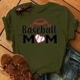 thumbnail image 5 of EQWLJWE Hauts d'Été pour Femmes Hauts pour Femmes en Liquidation Mode Femme Imprimé Col Rond Manches Courtes T-Shirt Imprimé Blouse Ample, 5 of 5