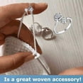 thumbnail image 3 of Cqxid DIY Knitting DIY Under $10 Adjustable Knitting Loop Crochet Loop Knitting Accessories Knitting Ring 5PC, 3 of 9