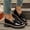 Black, variant on Women’s Platform Loafers with Bow Detail, Stylish Casual Shoes for Weekend Shopping, Café Visits, and Leisure Strolls