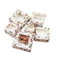 thumbnail image 4 of Caja de embalaje de papel Kraft con ventana cuadrada, almacenamiento de dulces de jabón hecho a mano, Cajas de Regalo para Baby Shower, recuerdo de boda, decoración, 50 unidades, 4 of 4