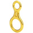 thumbnail image 2 of Climbing 35KN Figure 8 Descender Downhill Equipment Alloy Rigging Plate for RappellingGold, 2 of 14