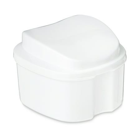 Equate Ortho-Dental Bath Container for Dentures Retainers and Mouth Guards