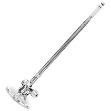 OUNONA Outdoor Metal Flagpole Bracket Mount Kit Flag Holder Supplies for Yard Garden Patio Decoration