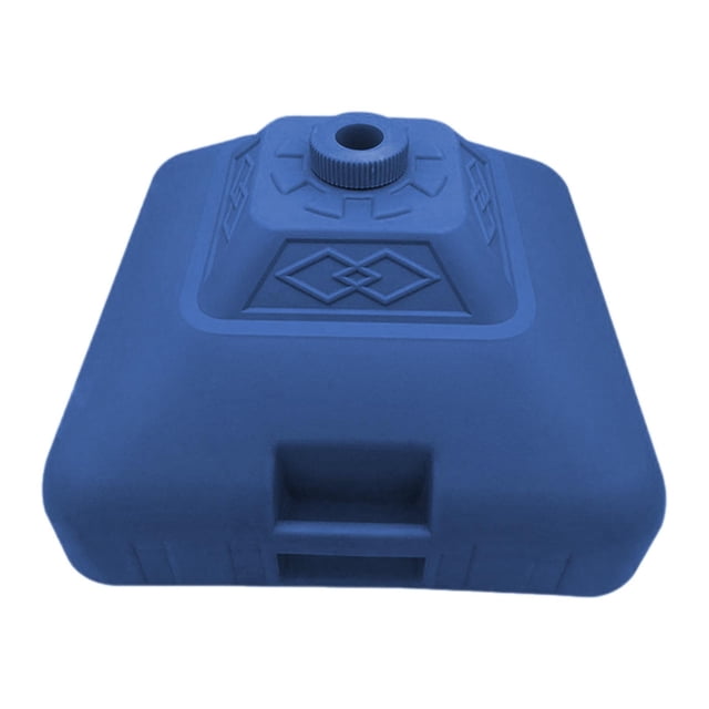 Base de sombrilla llena de agua, base de sombrilla estable, soporte para poste de sombrilla, soporte para sombrilla para césped, , Azul