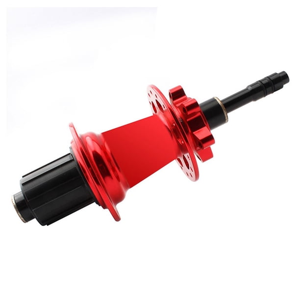 Adaptateur Axe Traversant 142 Mm – Conversion 12 Mm Vers 9 Mm, Avec Anneaux Caoutchouc Anti-secousses, Noir