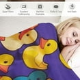 thumbnail image 3 of ARISTURING Duck Cartoon Throw Blanket, Ultra Soft Microplush Bed Blanket, All Season Throw for Bed Chair Sofa Couch Bedroom, 3 of 6