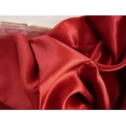 Feeling Pampered Burgundy Red Luxury 100% Silk Pillowcase for Beauty Sleep Standard 20x26