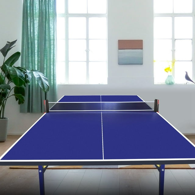 Table 2 Colors Durable Retractable Table Tennis Net Adjustable Outdoor Pong Net Accessory