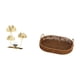 thumbnail image 5 of Estantería Con Forma De Hoja De Mimbre, Frutero De Ratán, Organizador Decorativo, Ideal Para Dormitorio Moderno, Regalo De Inauguración De Casa O Pieza De Colección., 5 of 8