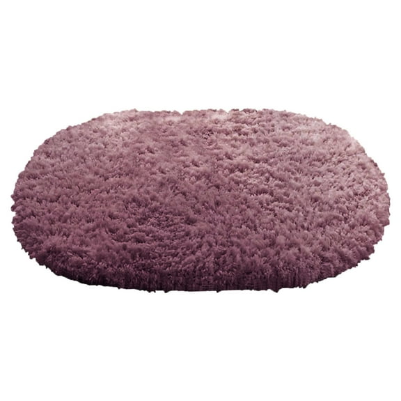 ETHKIA Bathroom Rug Mat - Extra Soft and Absorbent Microfiber Bath Rugs, Non Plush Shaggy Bath Carpet, Machine Wash Dry Bath Mats for Bathroom Floor Tub and Shower (Purple)