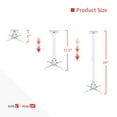 thumbnail image 5 of VANKYO Universal Projector Ceiling Mount, Adjustable Height, Rotating Joint, Wall Mount Projectors Bracket, White, 5 of 7