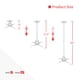 thumbnail image 5 of VANKYO Soporte de Techo Universal para Proyector, Altura Ajustable, Articulación Giratoria, Soporte para Proyectores de Montaje en Pared, Blanco, 5 of 7