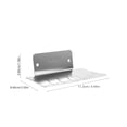 thumbnail image 2 of UPGRATOR Estante Para Jabón Plateado Ideal Para Azulejos Y Superficies Lisas Sin Perforar, 2 of 8