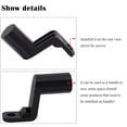 thumbnail image 2 of DYNWAVECA Motorcycle Rear View Mirror Extender Bar For Phone Holder Mount Clamp Black, 2 of 10