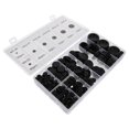 thumbnail image 3 of Miangastore Assortiment de Illets Circulaires en Caoutchouc pour Boîtes Électriques 170 Pcs, 3 of 9