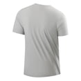 thumbnail image 4 of Men's Big & Tall Ice Silk Short Sleeve T-Shirts Quick Dry Athletic Tee Crew Neck, Basic Moisture Wicking Workout Performance Tops Summer Cooling Breathable Shirt, 4 of 9