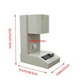 thumbnail image 2 of INTBUYING 400B Automatic Melt Flow Rate Index Tester Digital Display Printing Indexer, 2 of 8