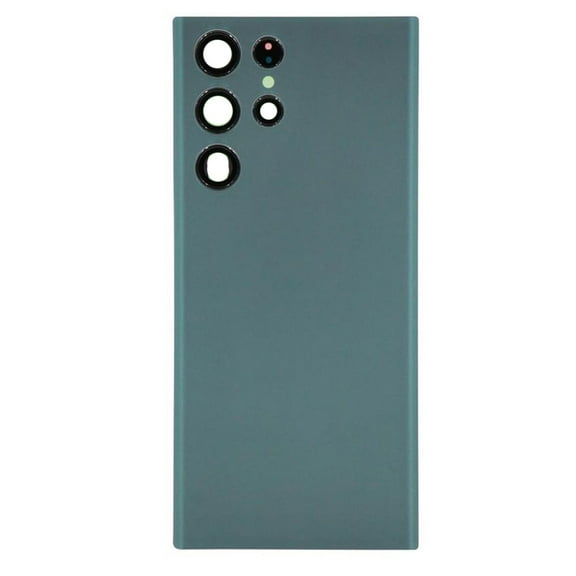 Replacement Back Housing Glass Cover With Camera Lens For Samsung Galaxy S22 Ultra 5G (SM-S908W) - Green