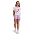 thumbnail image 5 of Reebok Girl's Floral Fun Graphic T-Shirt, Sizes 4-18, 5 of 7