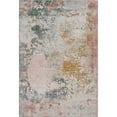 thumbnail image 2 of Addison Rugs Mayfield Premium Machine Washable Transitional Abstract Pink Rectangle Rug, 8' X 10' Machine Washable Transitional Abstract Pink Oversized Sherpa Throw Blanket, 2 of 6