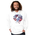 thumbnail image 5 of The Smurfs Are Bigger in Texas State Hoodie Sweatshirt Women Men Brisco Brands S, 5 of 6