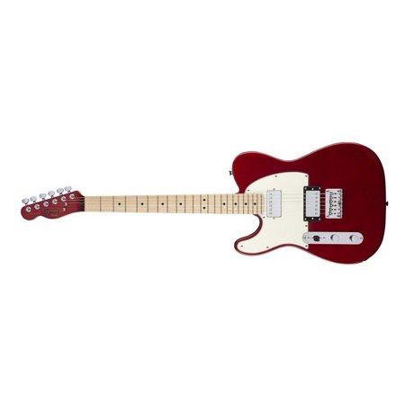 Fender Squier Contemporary Telecaster HH Maple Fingerboard Left Handed Dark Red (Best Fender Telecaster Model)