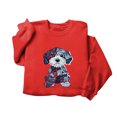 thumbnail image 4 of QINGFSAP Womens Graphic Tops Long Sleeve Crew Neck Casual Loose Fit Sweatshirt, 4 of 5