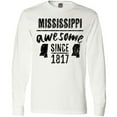 thumbnail image 3 of Inktastic Mississippi Awesome Since 1836 Long Sleeve T-Shirt, 3 of 5