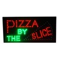 thumbnail image 1 of FixtureDisplays® "Pizza BY THE Slice" Signe LED Animé avec Chaîne Suspendue 15875, 1 of 2