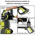 thumbnail image 5 of FOTING 5000 PSI at 3.2 GPM Electric Pressure Washer, with Total Stop System and GFCI protection,Green, 5 of 6