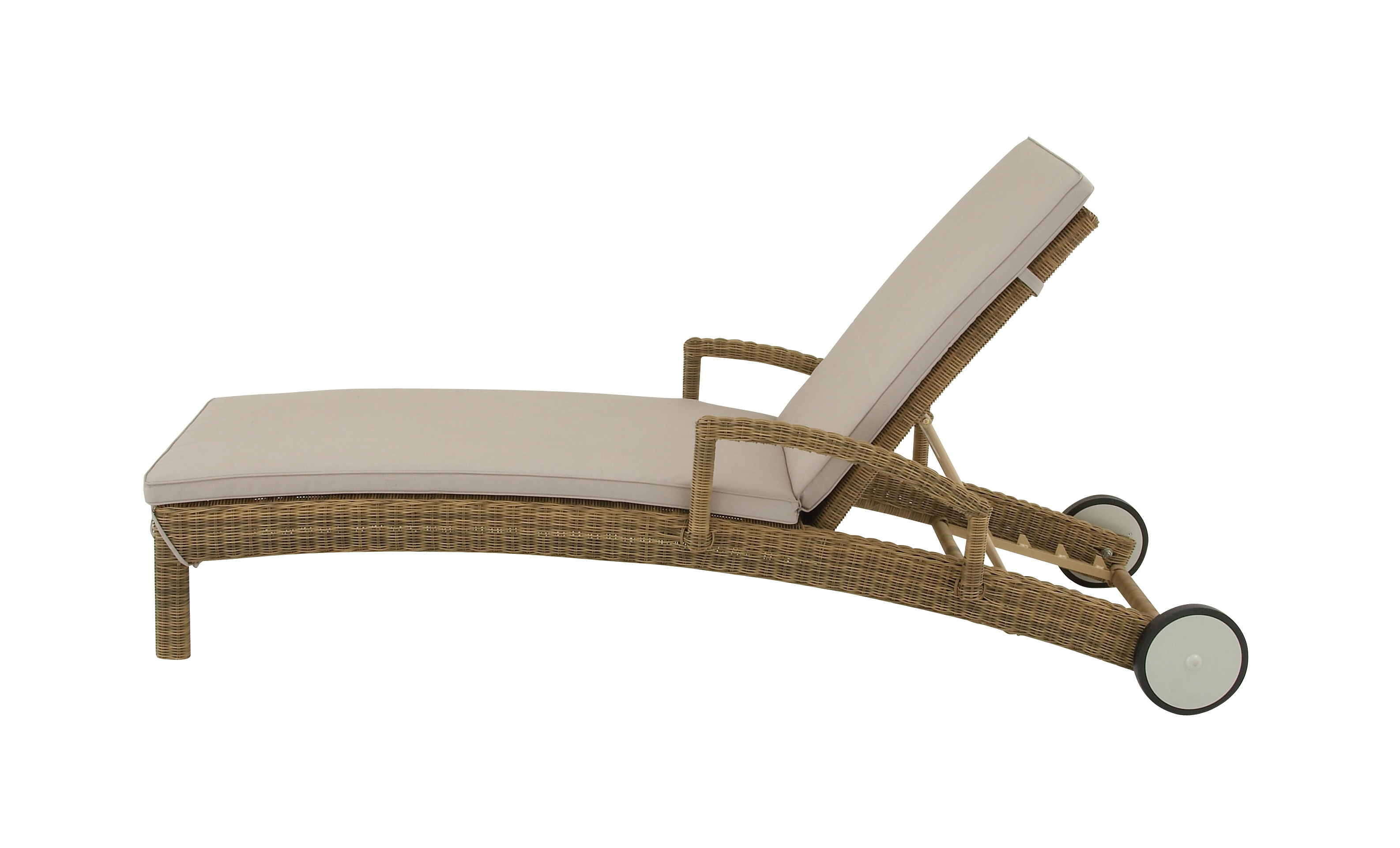 Aluminum Wicker Chaise Lounge Pictures