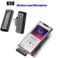 thumbnail image 1 of CDLYDCA K90 Microphone Lavalier Sans Fil Réduction de Bruit pour iPhone/iPad Type-C Téléphone Android Youtuber Live Mini Micro, 1 of 8