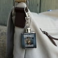 thumbnail image 3 of Complaint Department Closed Bear Stainless Steel 1oz Mini Flask Key Chain, 3 of 4