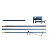 CIMAXIC Camping Lamp Stand Aluminum Alloy 1 Set 47.2X5.1in For Outdoor Camping and Portable Use