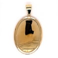 thumbnail image 2 of 14k Laser Engraved San Judas Pendant Length-1.75 Adult Unisex, 2 of 2