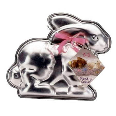 Easter Bunny 3-D Cake Mold, Cast aluminum By Nordic Ware
