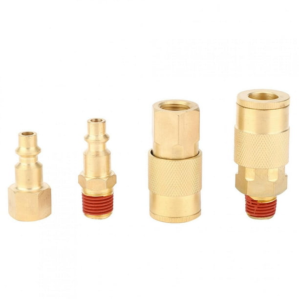NPT Pneumatic Connector,12pcs 1/4 Inch NPT Pneumatic Fitting Pneumatic