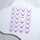 thumbnail image 5 of Guardurnaity Calcomanías autoadhesivas para uñas suaves y duraderas, 12 piezas, para un cómodo, accesorios de calcomanías para uñas Arte de uñas, 5 of 6