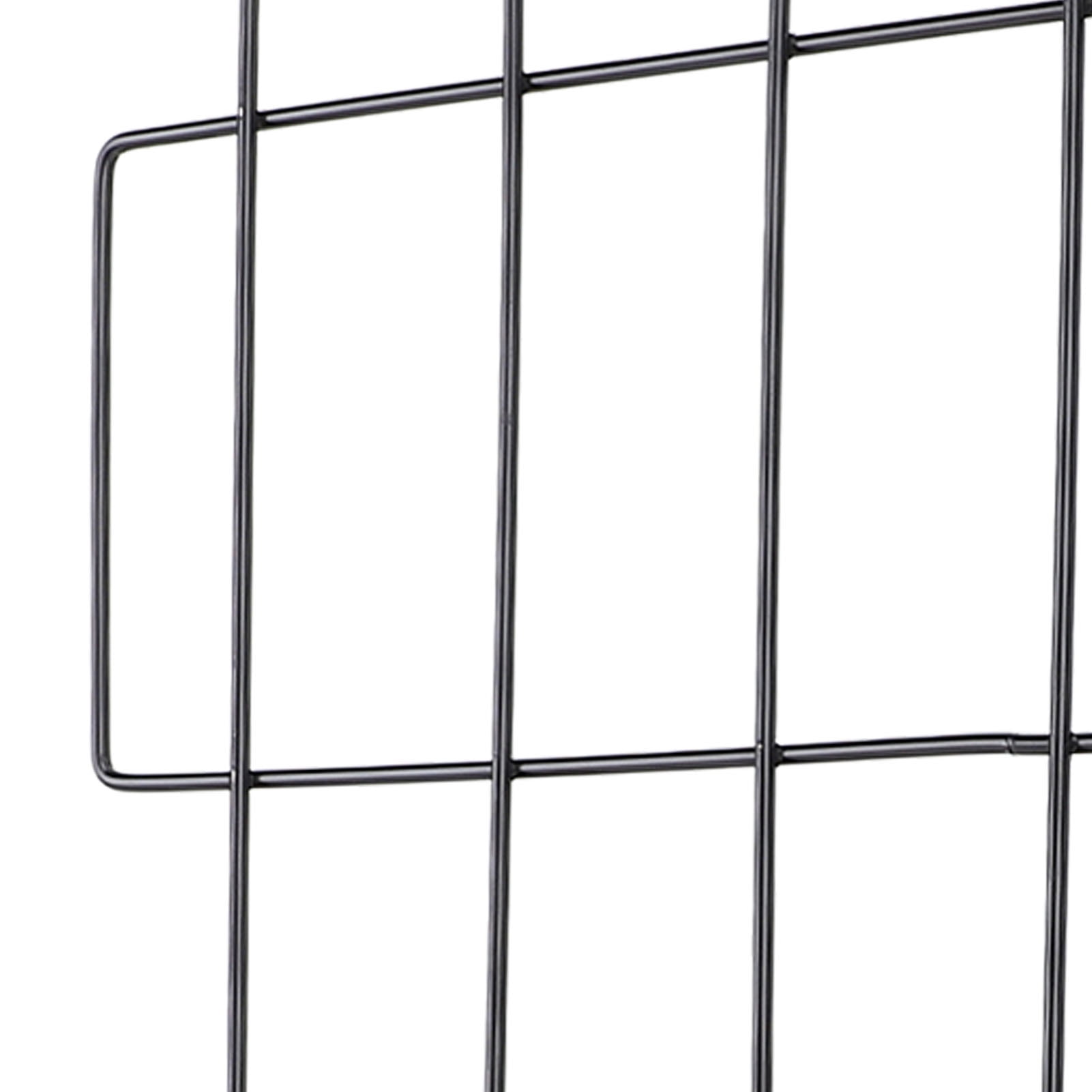 Riousery Decorative Garden Fence Iron Metal Wire Animal Barrier for Outdoor Flower Bed Edging 10 Pcs