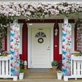 thumbnail image 3 of Indoor Outdoor 2Pcs Colorful Butterfly Banner Vertical Hanging Sign for Front Door Porch Home Yard Decor Holiday Farmhouse 70.9x12.6 Inch, 3 of 6