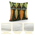 thumbnail image 4 of RUIYC  Easter Watercolor Carrots Pillow Covers Spring Holiday Throw Pillow Cover Farmhouse Cushion Case for Sofa Couch Chair Home Decoration, 4 of 5