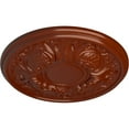 thumbnail image 3 of Ekena Millwork 11 3/4"OD x 1 1/4"P Wakefield Ceiling Medallion (Fits Canopies up to 3 5/8"), Hand-Painted Firebrick, 3 of 7