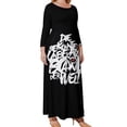 thumbnail image 3 of Stonedeafproduction SDP Long Sleeved Dress beach dress party dress women elegant luxury sexy elegant dresses for women, 3 of 7
