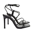 thumbnail image 3 of XY London Womens Flynn Strappy Stiletto Heel High Heels, 3 of 4